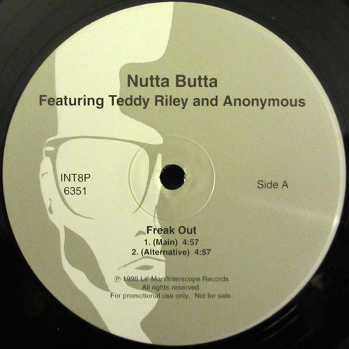 Nutta Butta - Freak Out - Interscope Records - INT8P-6351 - 12", Promo 2192237720