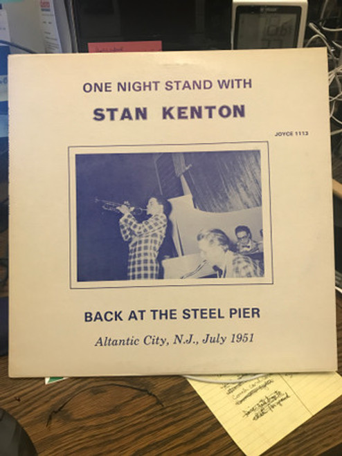 Stan Kenton - One Night Stand With Stan Kenton Back At The Steel Pier - Joyce - 1113 - LP, Mono 2200829138