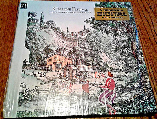 Calliope (9) - Calliope Festival: An Italian Renaissance Revel - Nonesuch Digital - 79069 - LP, Album 2196915077
