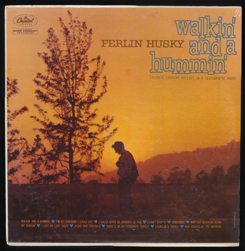 Ferlin Husky - Walkin' And A Hummin' - Capitol Records, Capitol Records - T 1546, T-1546 - LP, Album, Mono 2189315567