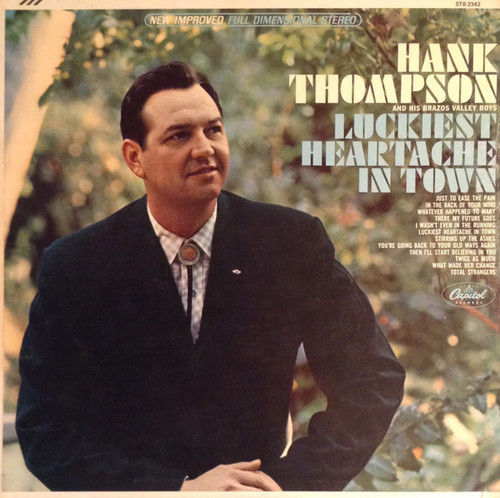 Hank Thompson And His Brazos Valley Boys - Luckiest Heartache In Town - Capitol Records - ST 2342 - LP 2187599888