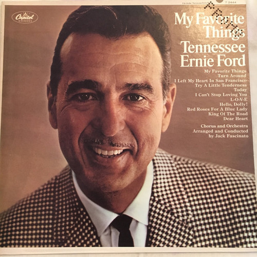 Tennessee Ernie Ford - My Favorite Things - Capitol Records - T-2444 - LP, Mono 2175248870