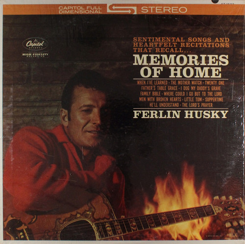 Ferlin Husky - Memories Of Home - Capitol Records, Capitol Records - ST 1633, ST-1633 - LP, Album, Scr 2158111274