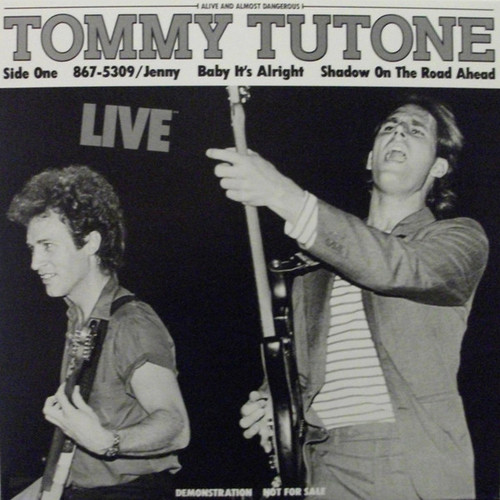 Tommy Tutone - Alive And Almost Dangerous - Columbia - AS 1461 - 12", EP, Promo, Ter 2217741112