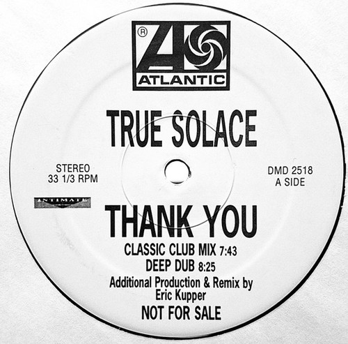 True Solace - Thank You - Atlantic - DMD 2518 - 12", Promo 2171147483