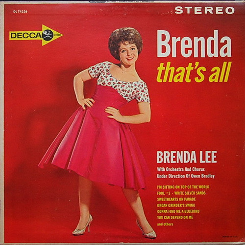 Brenda Lee - Brenda That's All - Decca - DL 74326 - LP, Album 2189188997