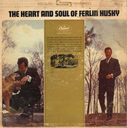 Ferlin Husky - The Heart And Soul Of Ferlin Husky - Capitol Records - ST 1885 - LP, Album, Scr 2193633635