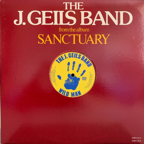The J. Geils Band - Wild Man / I Could Hurt You / Jus' Can't Stop Me - EMI America, EMI America - SPRO-9133, SPRO-9134 - 12", Promo, Red 2205946750