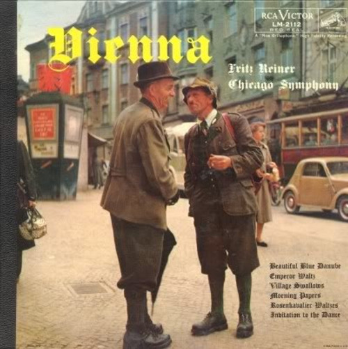 Fritz Reiner, The Chicago Symphony Orchestra - Vienna - RCA Victor Red Seal - LM-2112 - LP, Album, Mono 2157636728