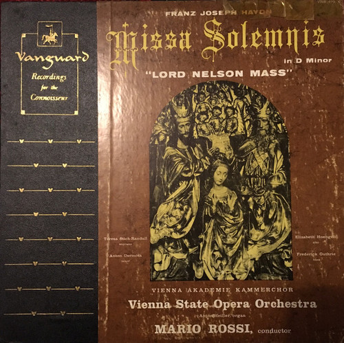 Joseph Haydn - Missa Solemnis in D Minor "Lord Nelson Mass" - Vanguard - VRS-470 - LP 2157671393