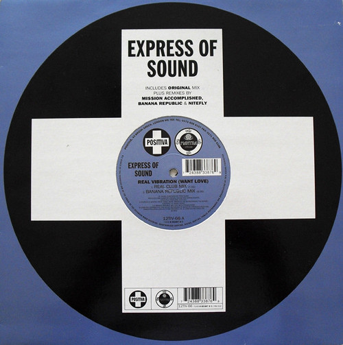 Express Of Sound - Real Vibration (Want Love) (12")