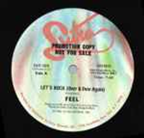 Feel (3) - Let's Rock (Over & Over Again) (12", Promo)