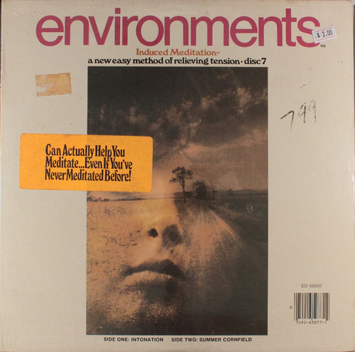 No Artist - Environments (Induced Meditation - A New Easy Method Of Relieving Tension - Disc 7) (LP, RE)