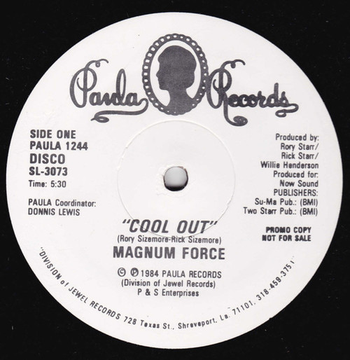 Magnum Force (2) - Cool Out (12", Promo)