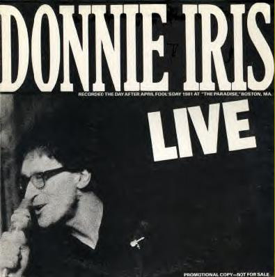 Donnie Iris - Live (12", EP, Promo)