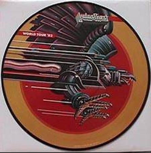 Judas Priest - World Tour '82 (LP, Comp, Pic, Promo)
