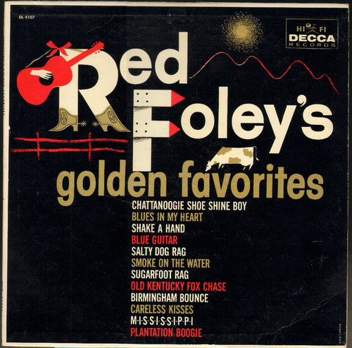 Red Foley - Red Foley's Golden Favorites (LP, Album, Comp, Mono)