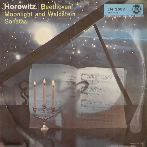 Vladimir Horowitz - Beethoven Moonlight And Waldstein Sonatas - RCA Victor Red Seal - LM 2009 - LP 2241608776