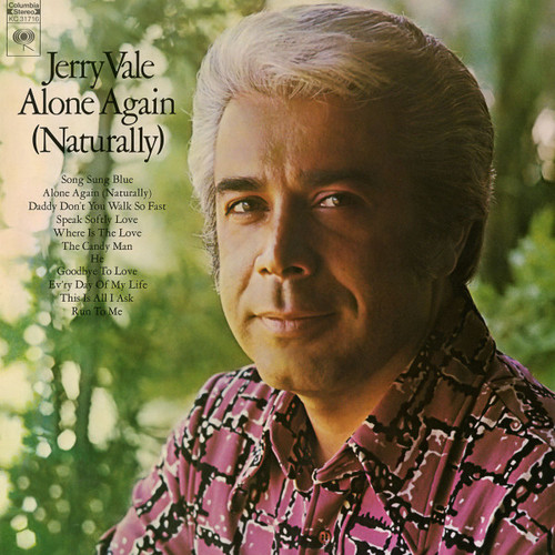 Jerry Vale - Alone Again (Naturally) - Columbia - KC 31716 - LP, Album 2230441159