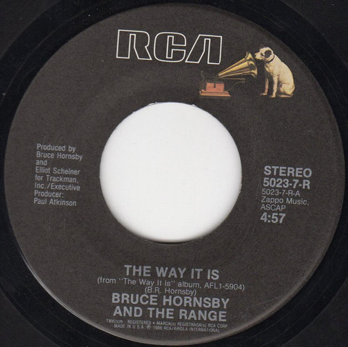 Bruce Hornsby And The Range - The Way It Is (7")