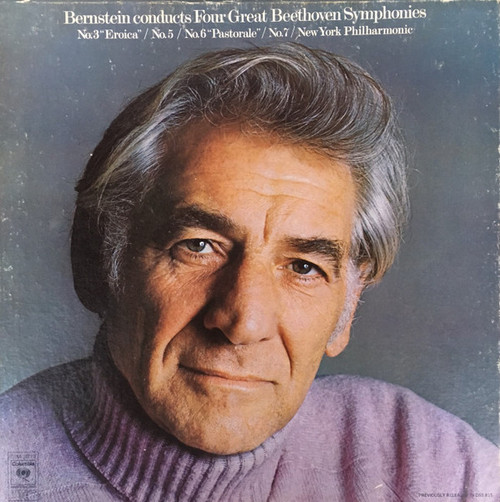 Ludwig van Beethoven - Leonard Bernstein, The New York Philharmonic Orchestra - Bernstein Conducts Four Great Beethoven Symphonies - Columbia Masterworks - D3M 33273 - 3xLP + Box, RE 2227393612