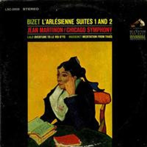 Georges Bizet / Édouard Lalo / Jules Massenet - Jean Martinon / The Chicago Symphony Orchestra - L'Arlésienne Suites 1 And 2 / Overture To Le Roy d'Ys / Meditation From Thaïs - RCA Victor Red Seal - LSC-2939 - LP, Album 2227377178