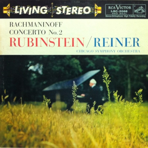 Sergei Vasilyevich Rachmaninoff - Arthur Rubinstein, Fritz Reiner, The Chicago Symphony Orchestra - Concerto No. 2 - RCA Victor Red Seal - LSC-2068 - LP, Album 2237151994