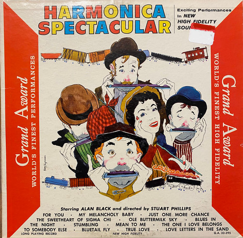 Alan Black - Harmonica Spectacular - Grand Award Records - G.A. 33-395 - LP, Album 2228862796