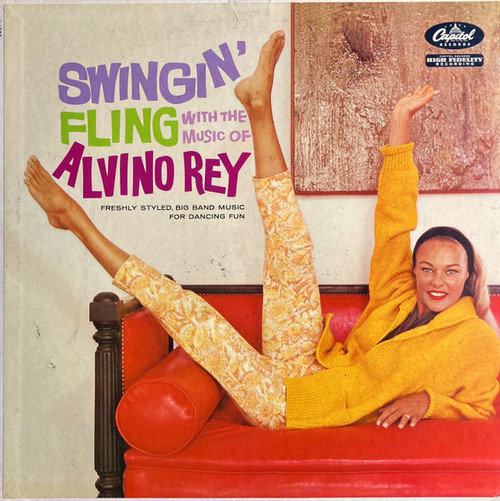 Alvino Rey - A Swingin' Fling - Capitol Records - T1085 - LP, Album, Mono 2228883127