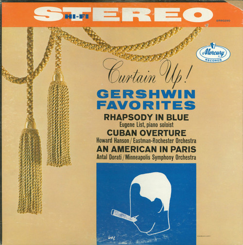 Gershwin* - Curtain Up! Gershwin Favorites (LP, Comp)