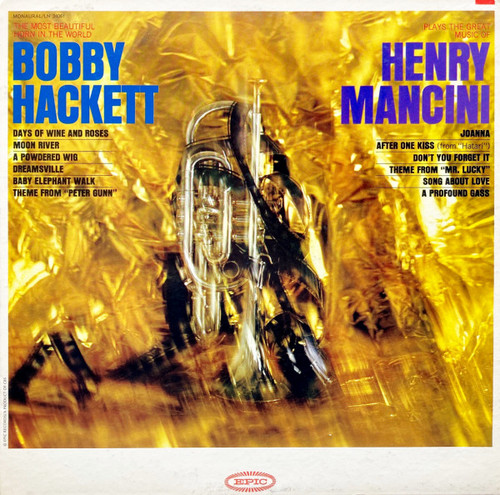 Bobby Hackett - Bobby Hackett Plays Henry Mancini - Epic - LN 24061 - LP, Mono 2230851757