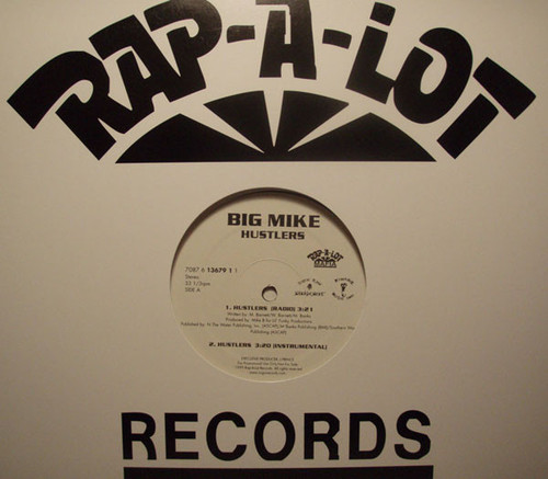 Big Mike (3) - Hustlers / Sunday Morning - Rap-A-Lot Records - 7087 6 13679 1 1 - 12", Promo 2227838440
