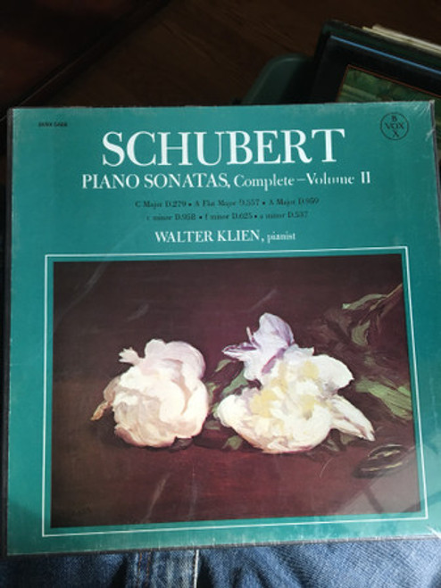 Walter Klien - Schubert Piano Sonatas, Complete - Volume II - VOX (6) - SVBX 5466 - 3xLP, Album, Box 2241671353