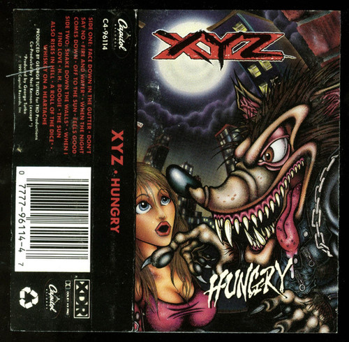 XYZ (3) - Hungry - Capitol Records - C4-96114 - Cass, Album 2243064016