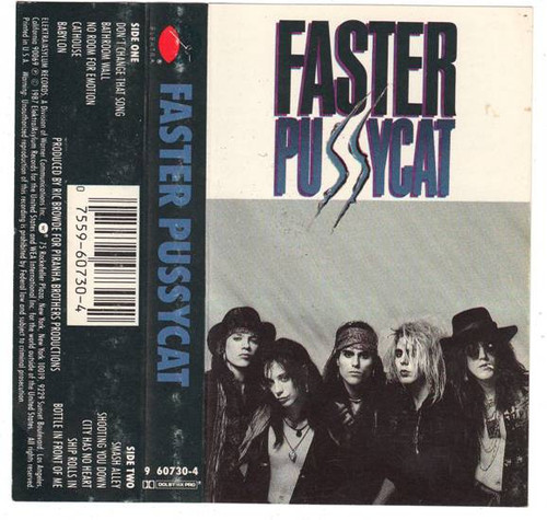 Faster Pussycat - Faster Pussycat (Cass, Album, Cle)
