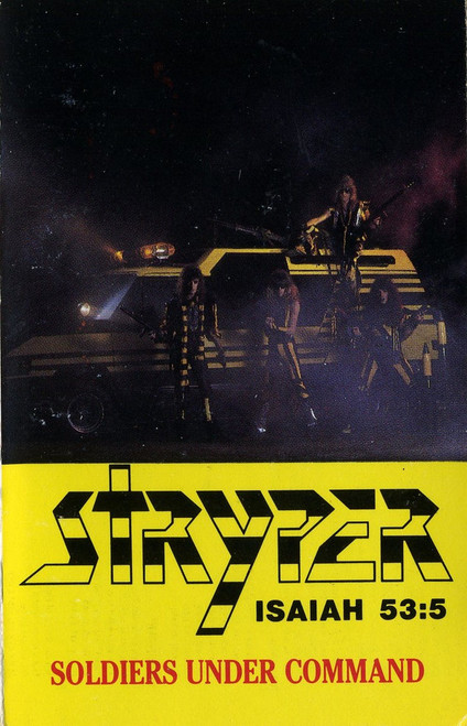 Stryper - Soldiers Under Command - Enigma Records (3) - 72077-4 - Cass, Album, Win 2243052772