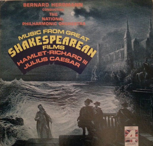 Bernard Herrmann - Music From Great Shakespearean Films Hamlet / Richard III / Julius Caesar - London Records - SPC 21132 - LP 2237480251
