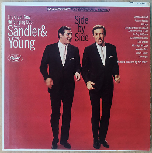 Sandler & Young - Side By Side - Capitol Records, Capitol Records - ST 2598, ST-2598 - LP, Album 2230325389