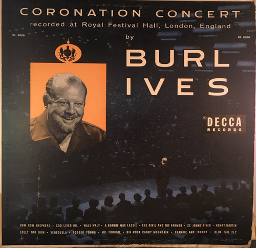Burl Ives - Coronation Concert (LP, Album)