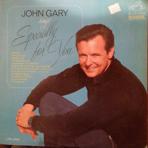 John Gary - Sings Especially For You - RCA Victor - LPM-3695 - LP, Album, Mono 2221806550