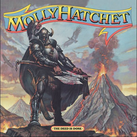 Molly Hatchet - The Deed Is Done (LP, Album, Pit)