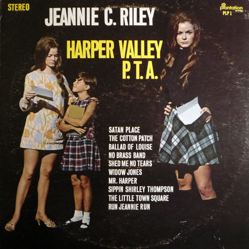 Jeannie C. Riley - Harper Valley P.T.A.  (LP, Album, Pit)