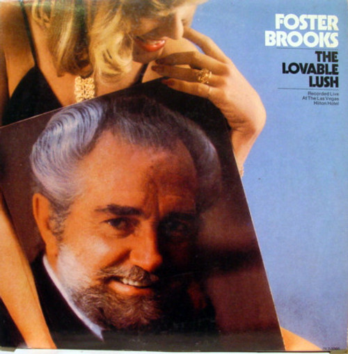 Foster Brooks - The Lovable Lush (LP, Album, RE, Pin)