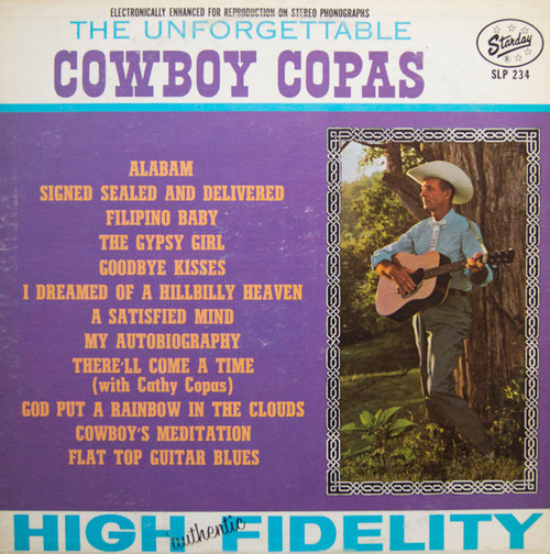 Cowboy Copas - The Unforgettable Cowboy Copas (LP, Comp)