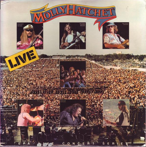 Molly Hatchet - Live (EPA Live Concert Series) (LP, Promo + LP, Album, Promo)