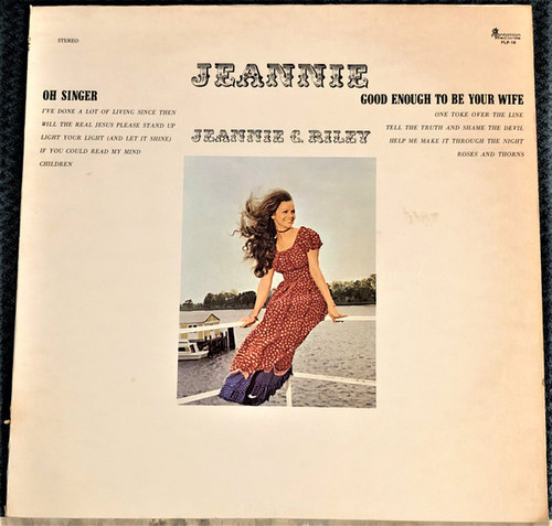 Jeannie C. Riley - Jeannie - Plantation Records, Plantation Records - PLP-16, R113330 - LP, Album, Club 2313158662