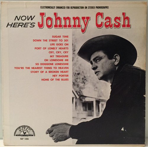 Johnny Cash - Now Here's Johnny Cash - Sun (9), Sun (9) - DT-90678, SLP-1255 - LP, Album 2270344843