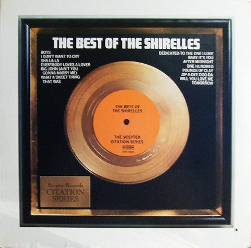 The Shirelles - The Best Of The Shirelles - Scepter Records - CTN 18003 - LP, Comp 2288774359
