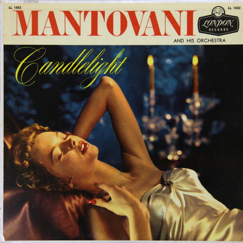 Mantovani And His Orchestra - Candlelight - London Records - LL 1502 - LP, Album 2306736820