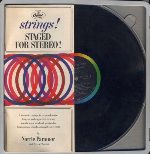 Norrie Paramor And His Orchestra - Strings! Staged For Stereo! (LP, Album + Box, Pla)